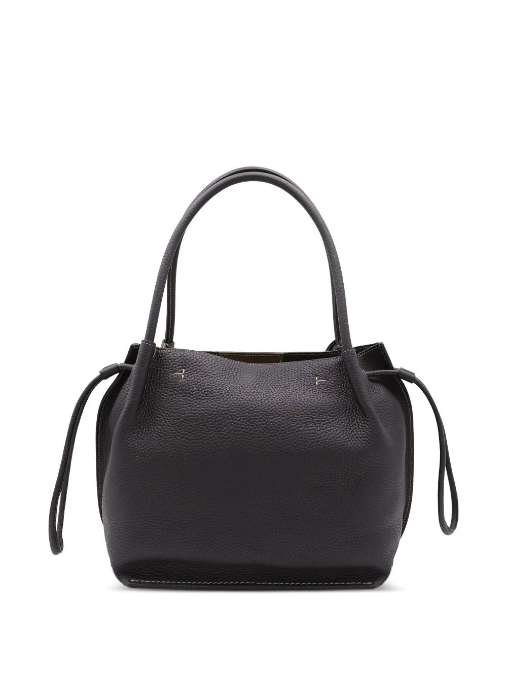 TOD'S Medium Grained Leather Bucket Handbag