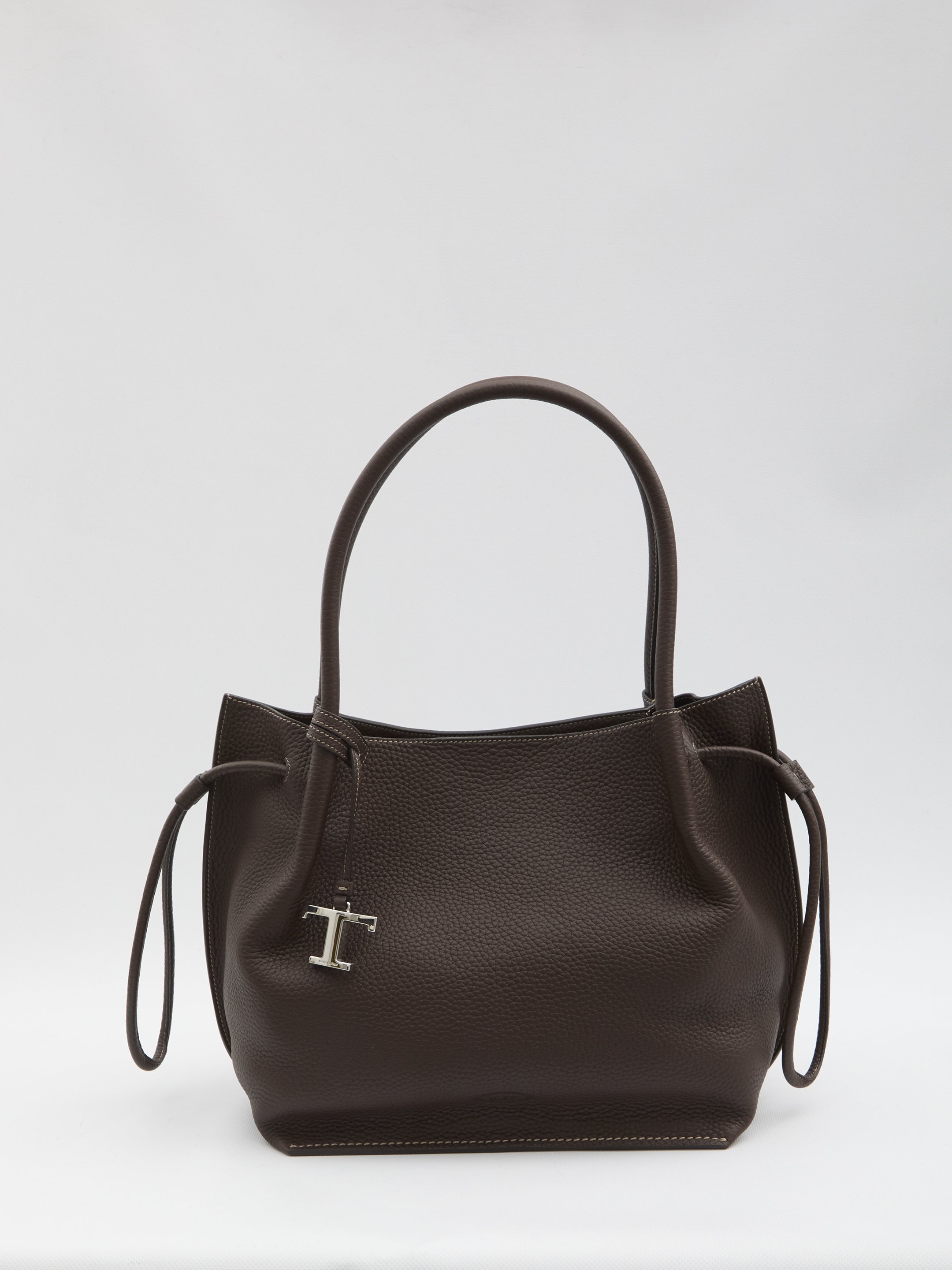 TOD'S Medium Leather Handbag with Top Handles