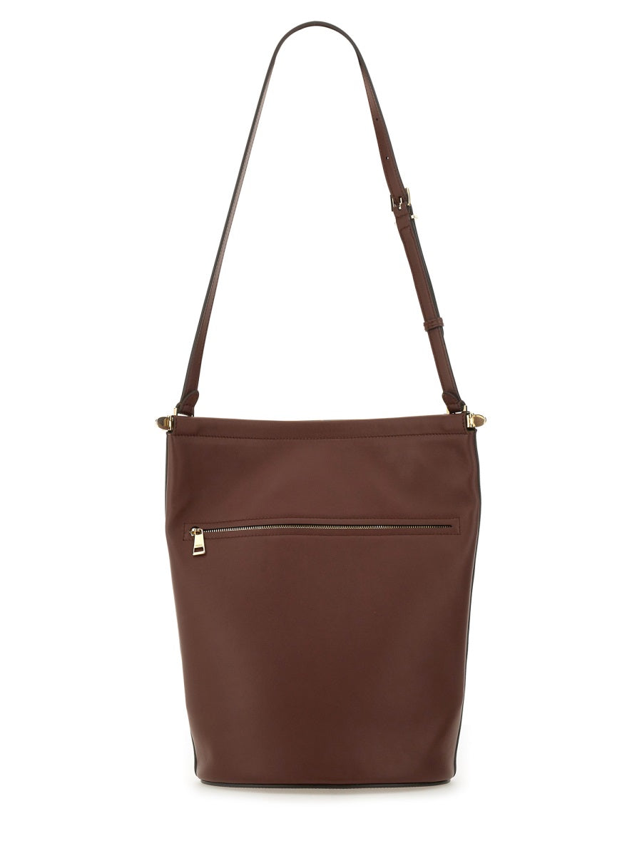 TOD'S Mini Leather Bucket Handbag