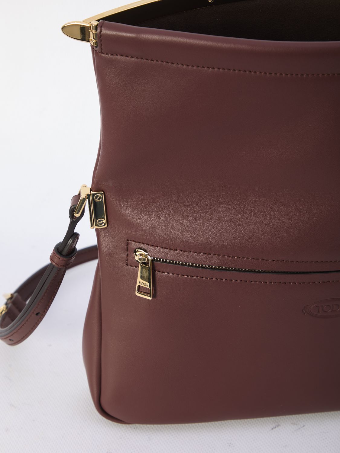 TOD'S Leather Shoulder Handbag - 31 CM Width