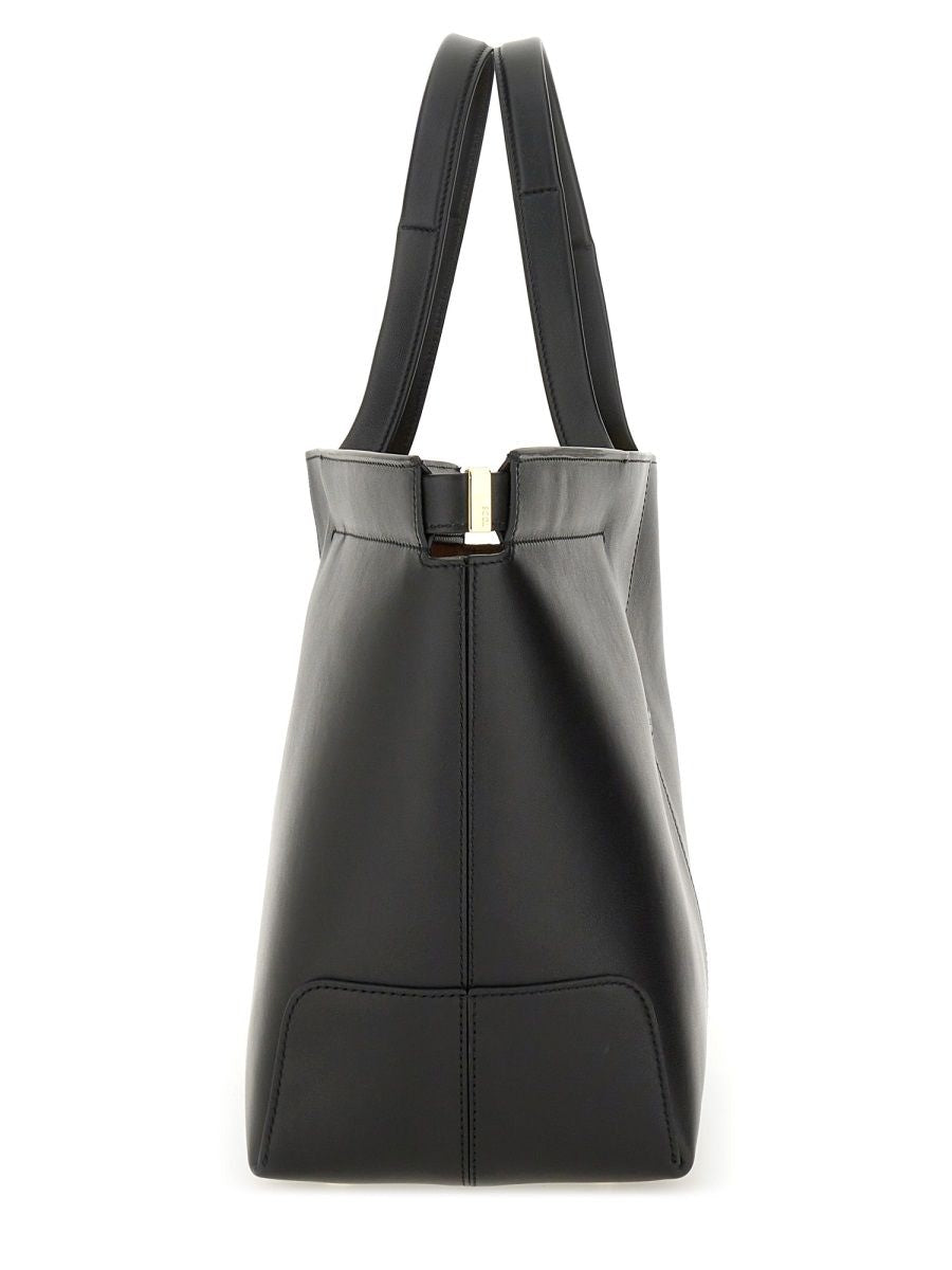 TOD'S Mini Leather Shopping Handbag