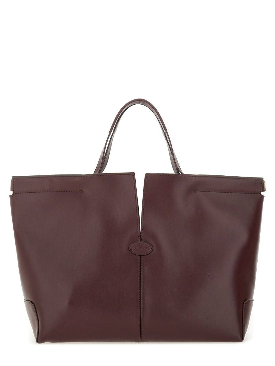 TOD'S Medium Leather Shopping Handbag