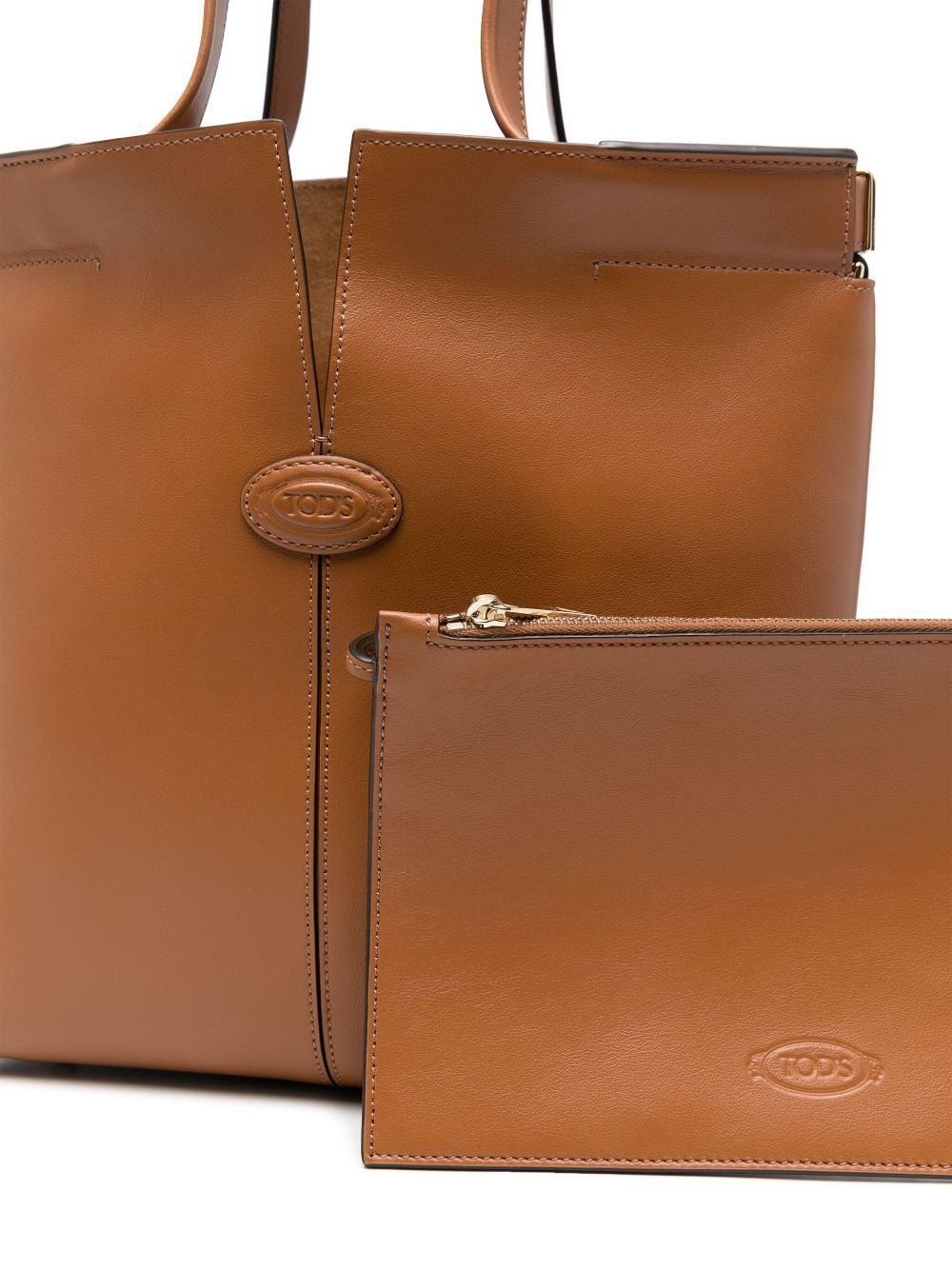 TOD'S Mini Leather Folio Handbag