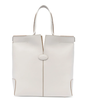 TOD'S Elegant Leather Mini Handbag with Dual Handle Design