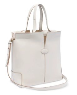 TOD'S Elegant Leather Mini Handbag with Dual Handle Design