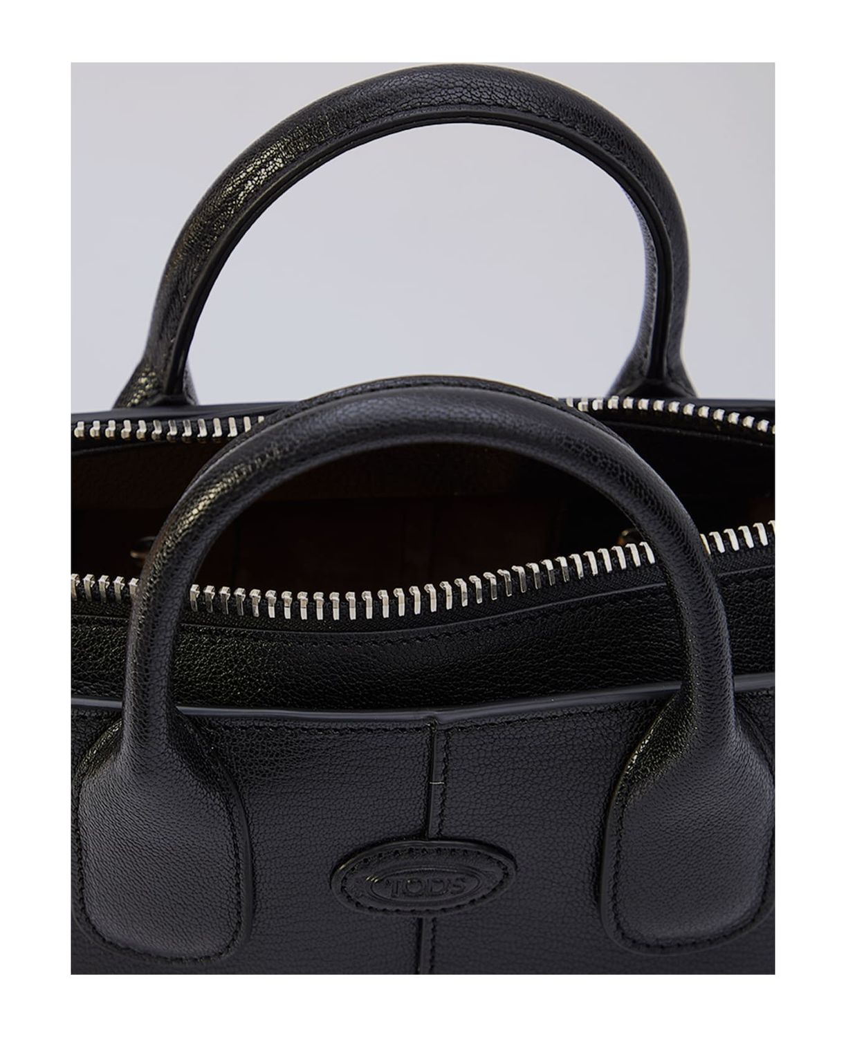 TOD'S Mini Leather Handbag with Shoulder Strap