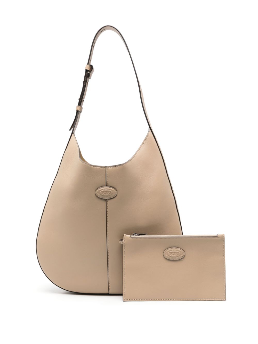 TOD'S Mini Leather Hobo Handbag