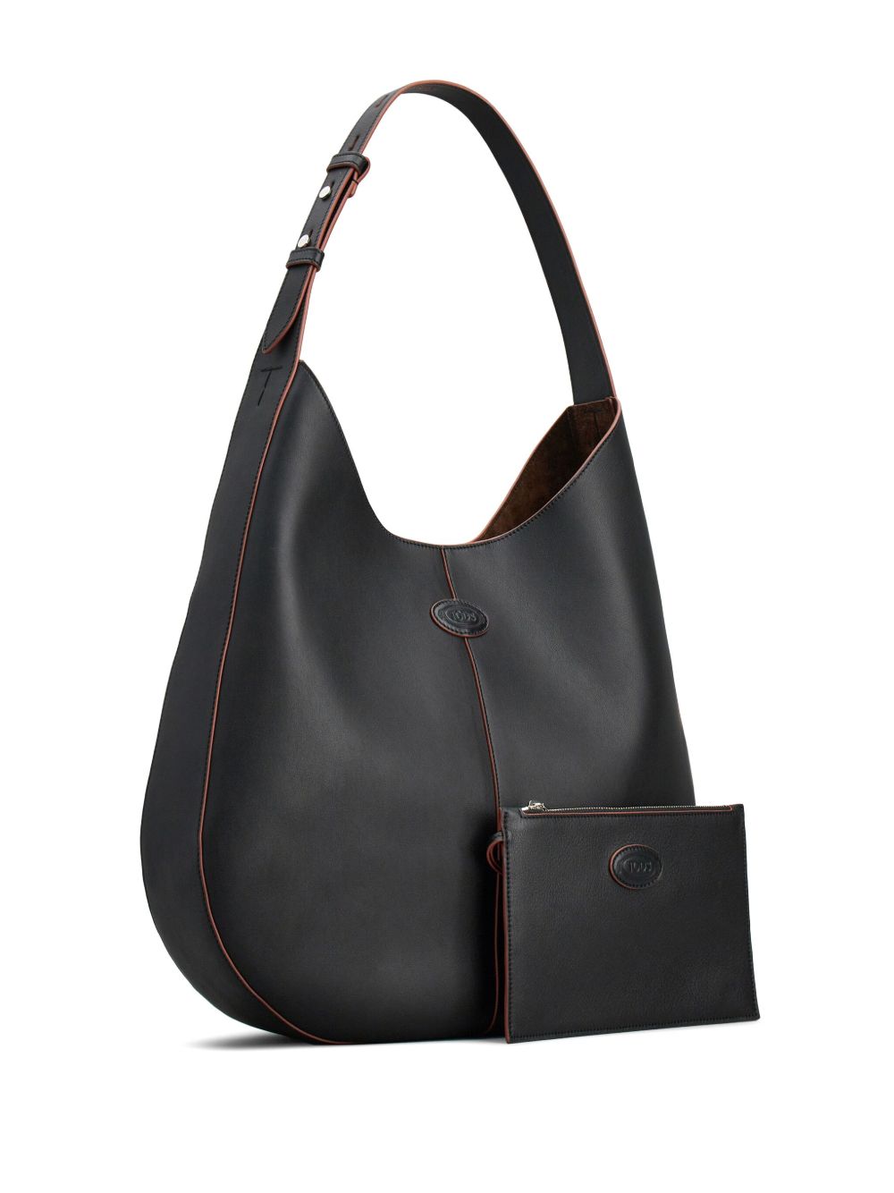 TOD'S Medium Leather Hobo Handbag