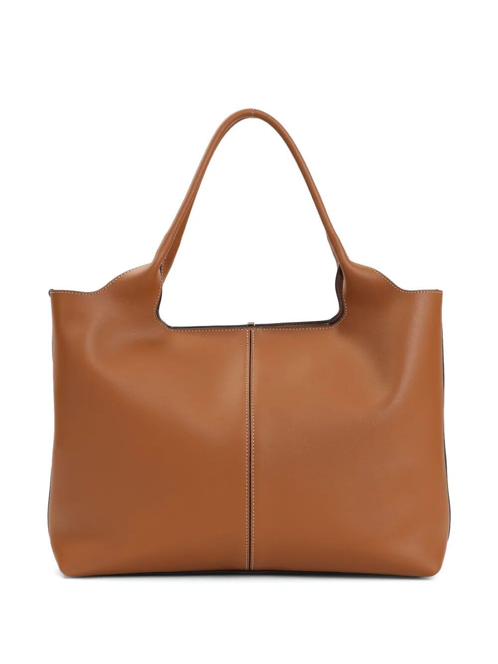 TOD'S Medium-Small Leather Shopping Handbag