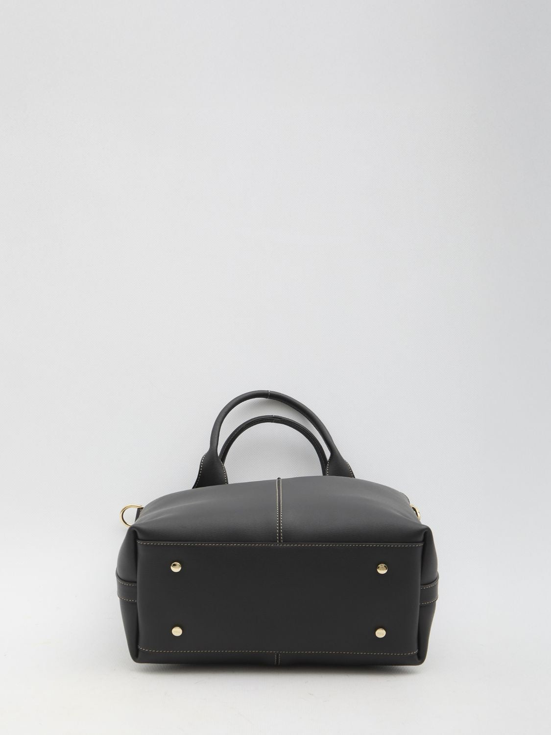 TOD'S Mini Leather Shopping Handbag - 27x29x14cm