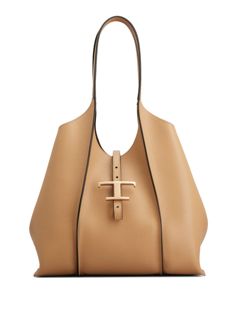 TOD'S Timeless Small Leather Shopping Handbag