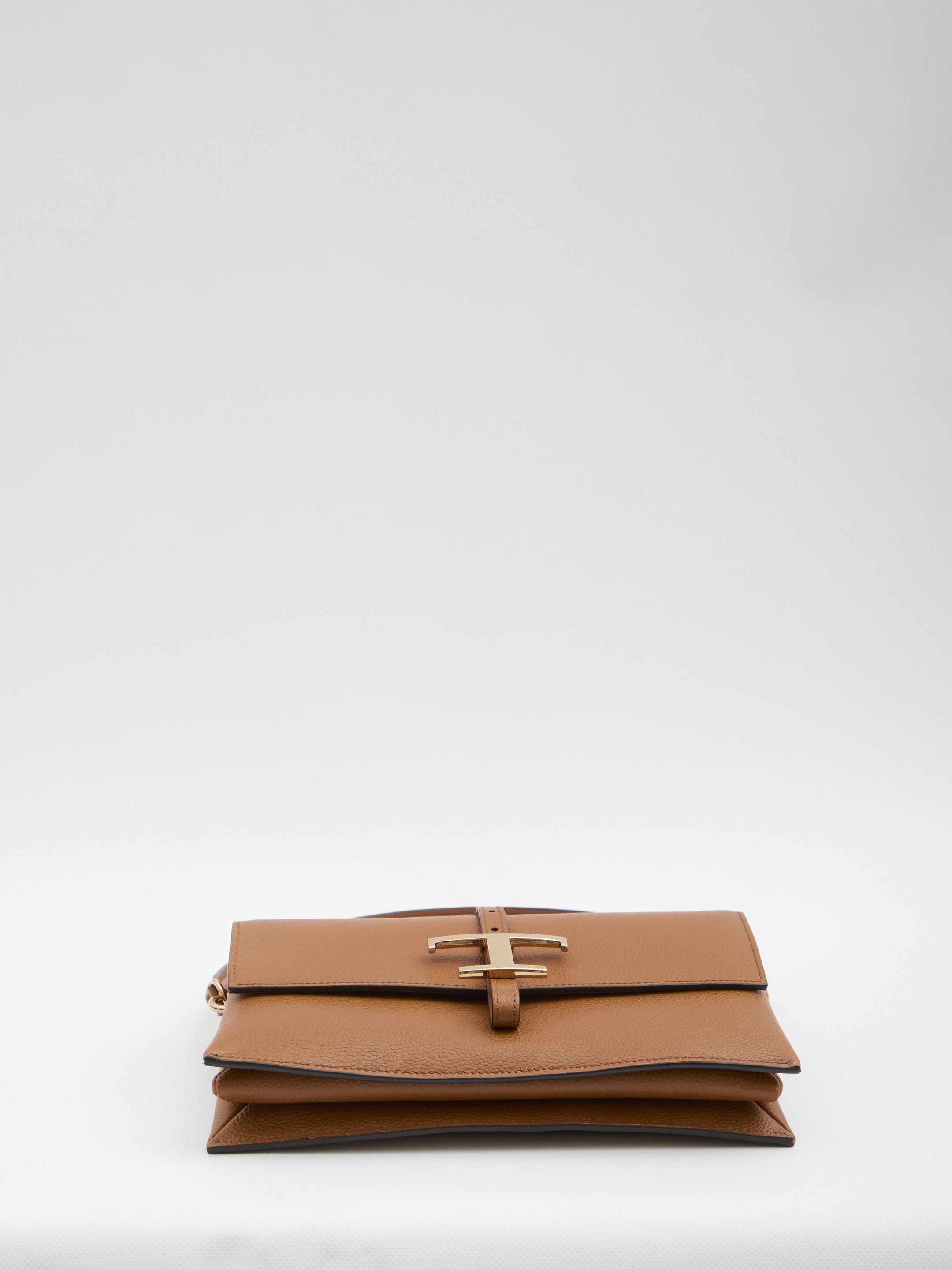 TOD'S Timeless Flap Mini Handbag with Suede Interior - 26.5 x 16 x 6 cm