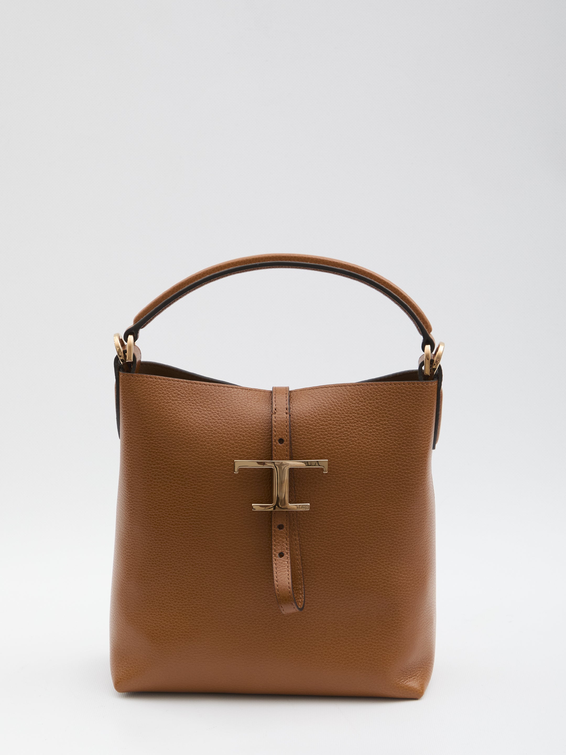 TOD'S Timeless Leather Bucket Handbag - 23 CM