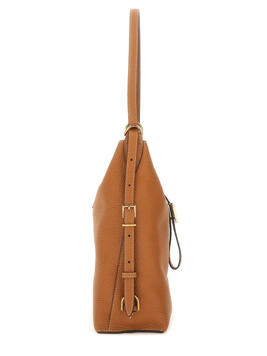 TOD'S Timeless Leather Shoulder Bag - 31.5 x 28 x 11 cm