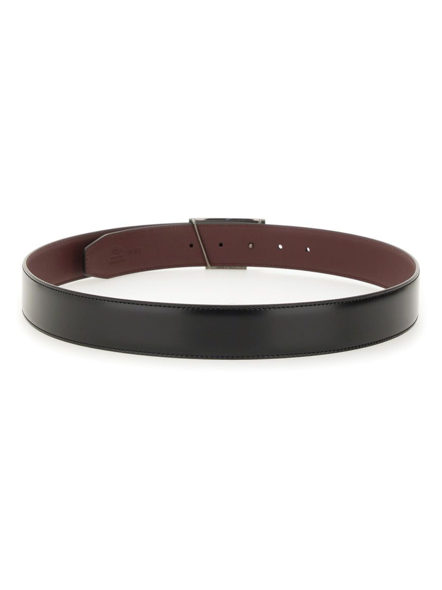 TOD'S Classic Leather Belt for Men - FW25 Collection