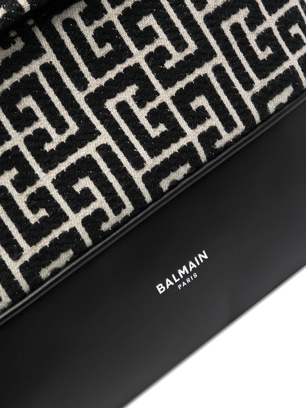 BALMAIN City Backpack - Jacquard Monogram