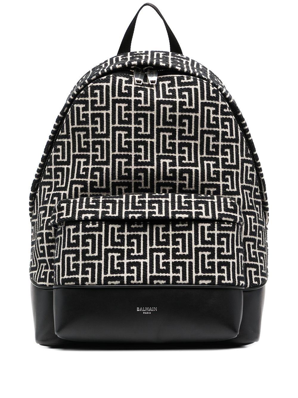 BALMAIN City Backpack - Jacquard Monogram