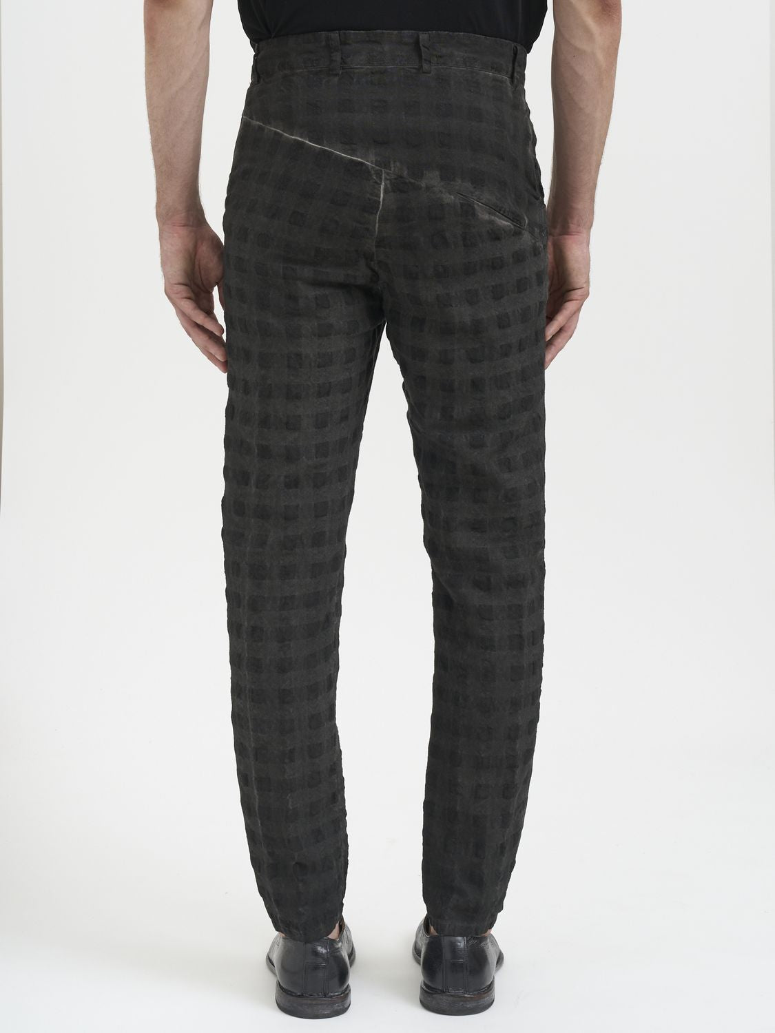 NOSTRASANTISSIMA Four-Button Slouchy Pants in Size 48