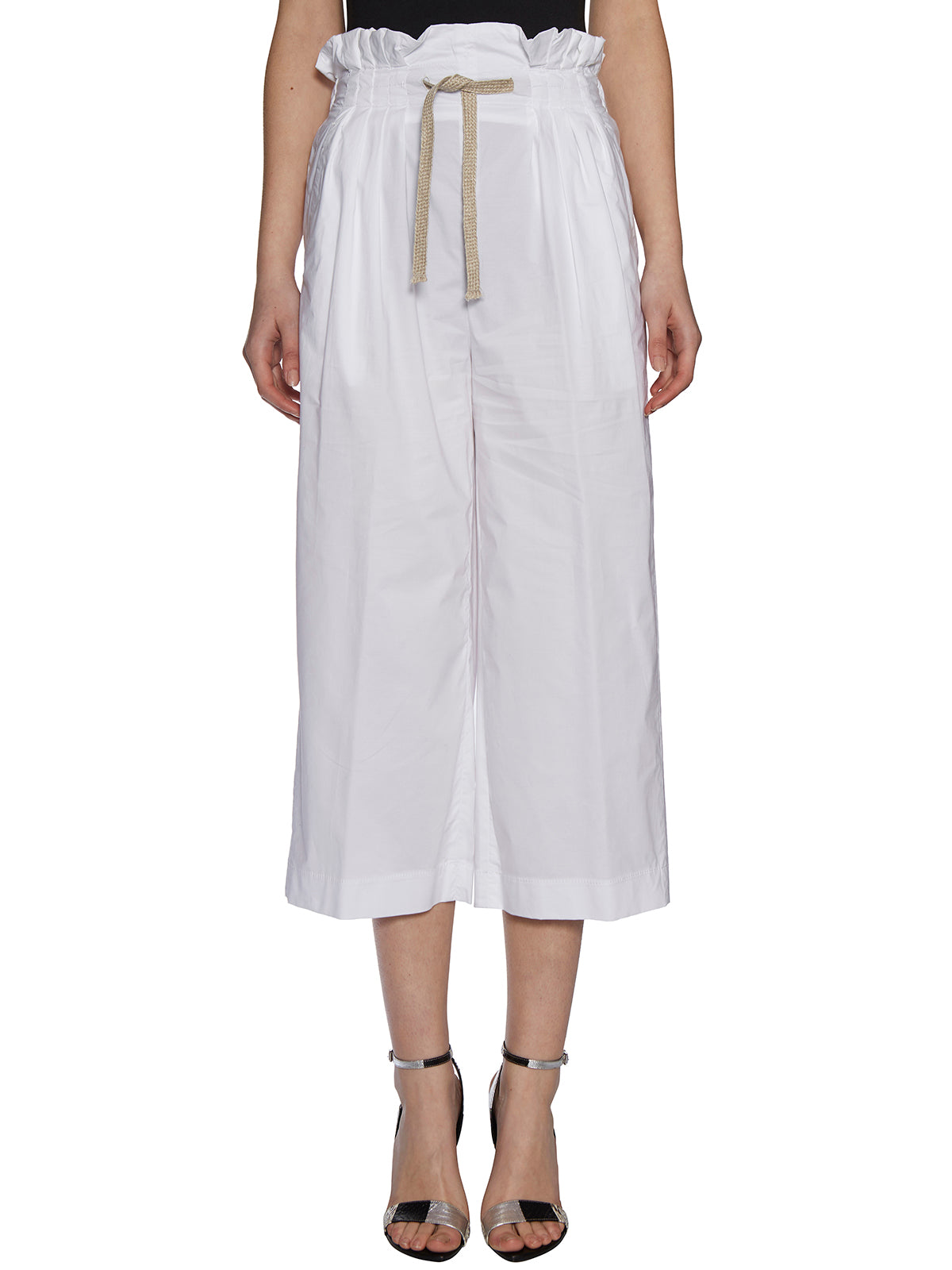 DONDUP Mini Cropped Trouser for Women - Size 40