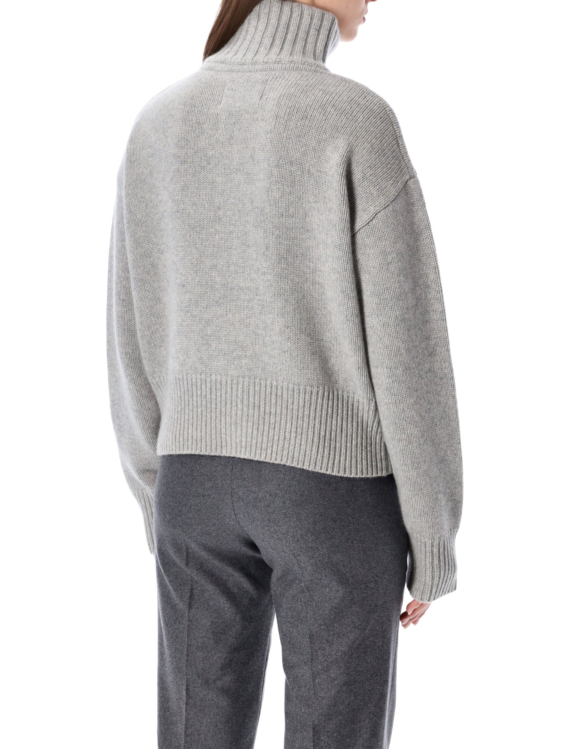 EXTREME CASHMERE Xtra Fab Mini Cashmere Zip-Up Cardigan