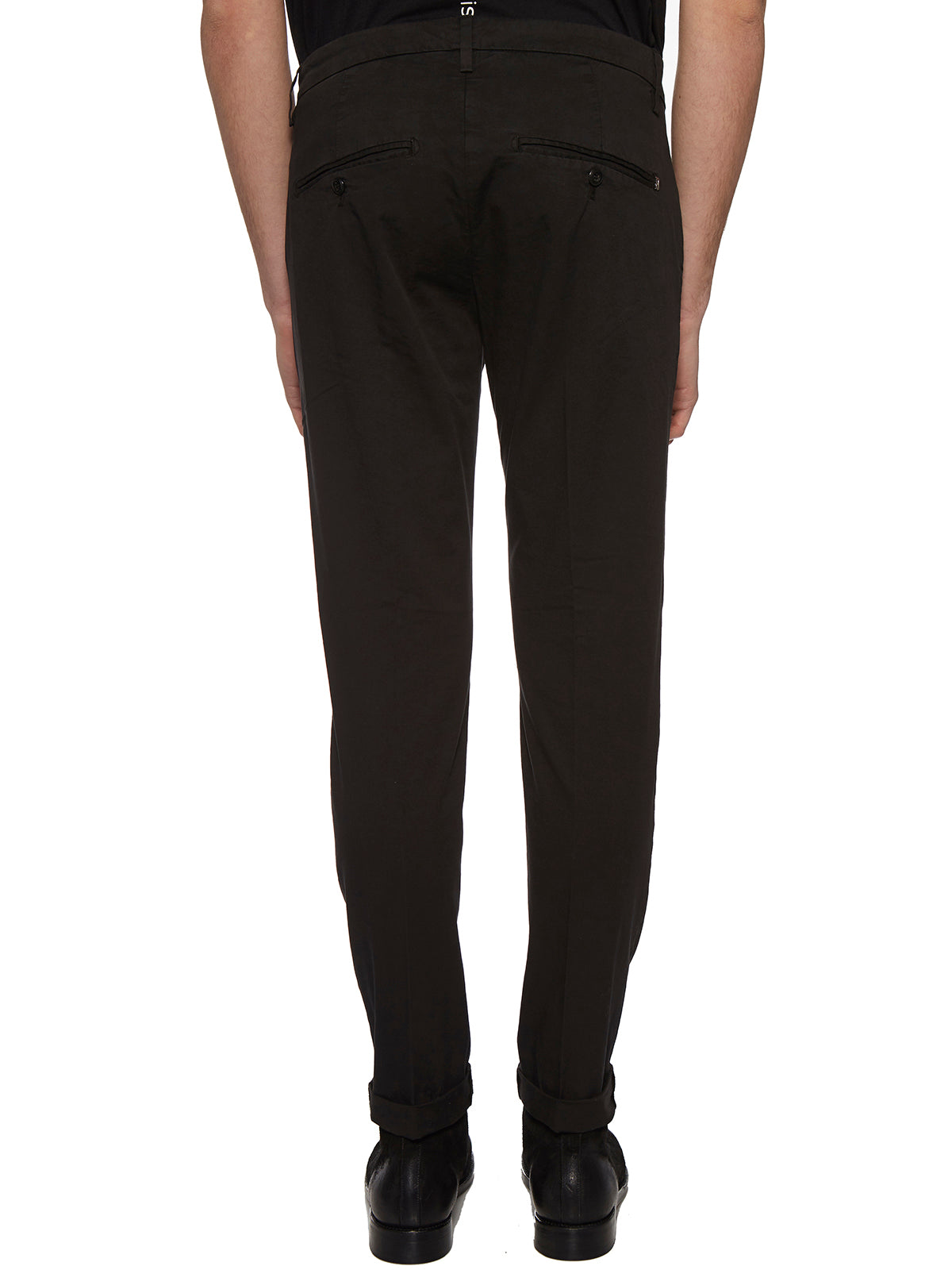 DONDUP Gabardine Cotton Trousers - Size 32