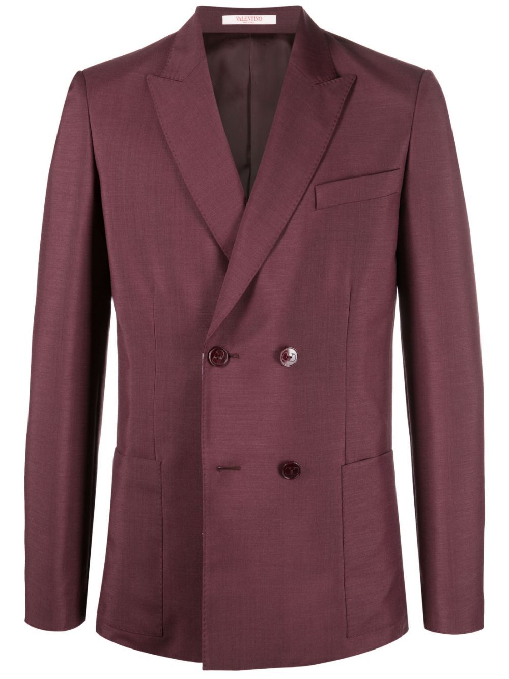 VALENTINO Elegant Tailored Jacket with Pockets for Men
