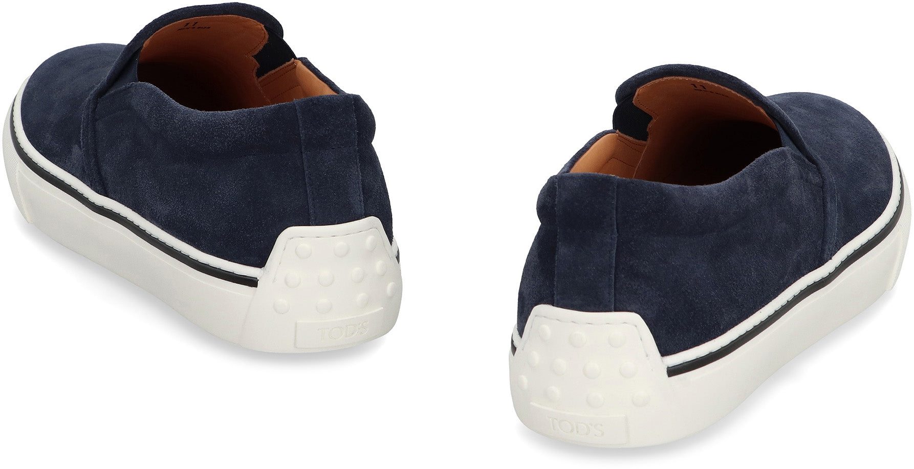 TOD'S Men's Slip-On Sneakers in Suede