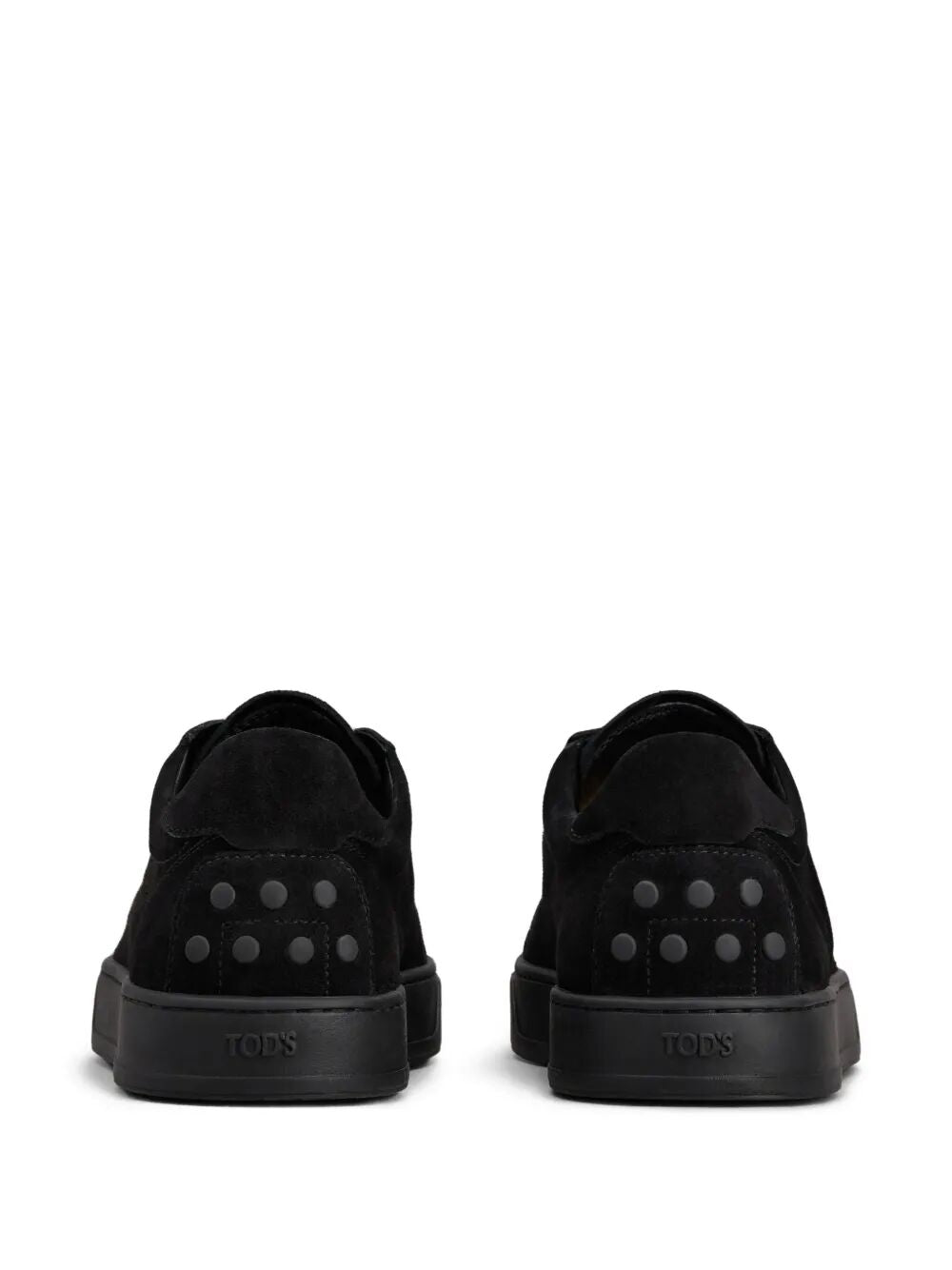 TOD'S Suede Sneakers with Stamped Logo