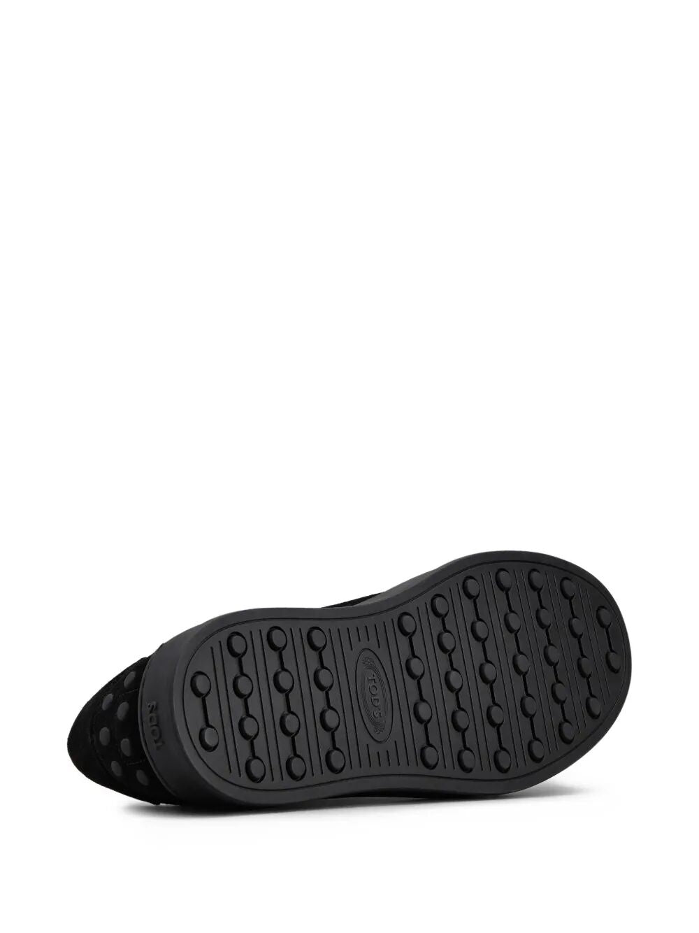 TOD'S Suede Sneakers with Stamped Logo