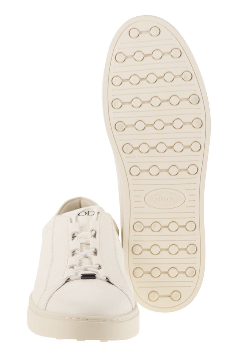 TOD'S Minimalist Leather Trainers - Men's Sneaker