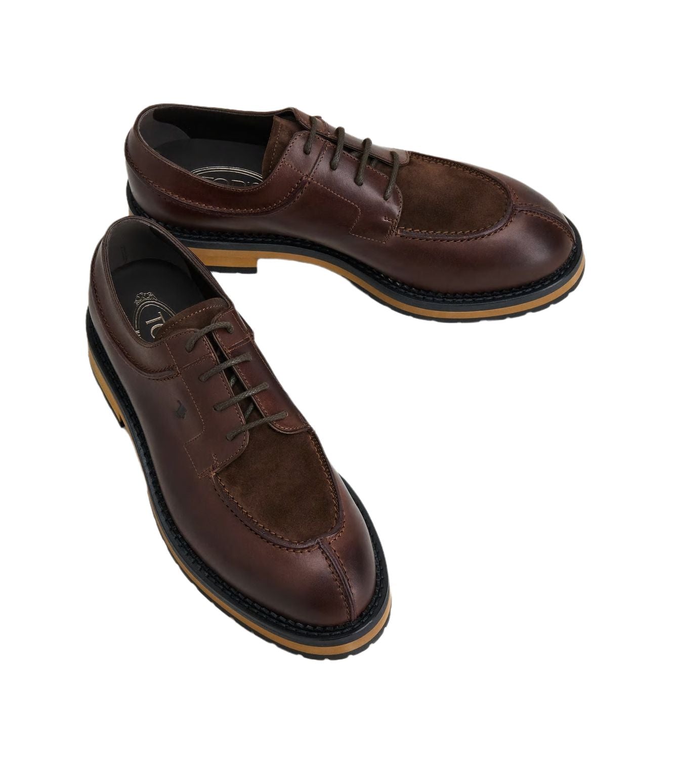 TOD'S Refined Lace-Up Leather Shoes for Men