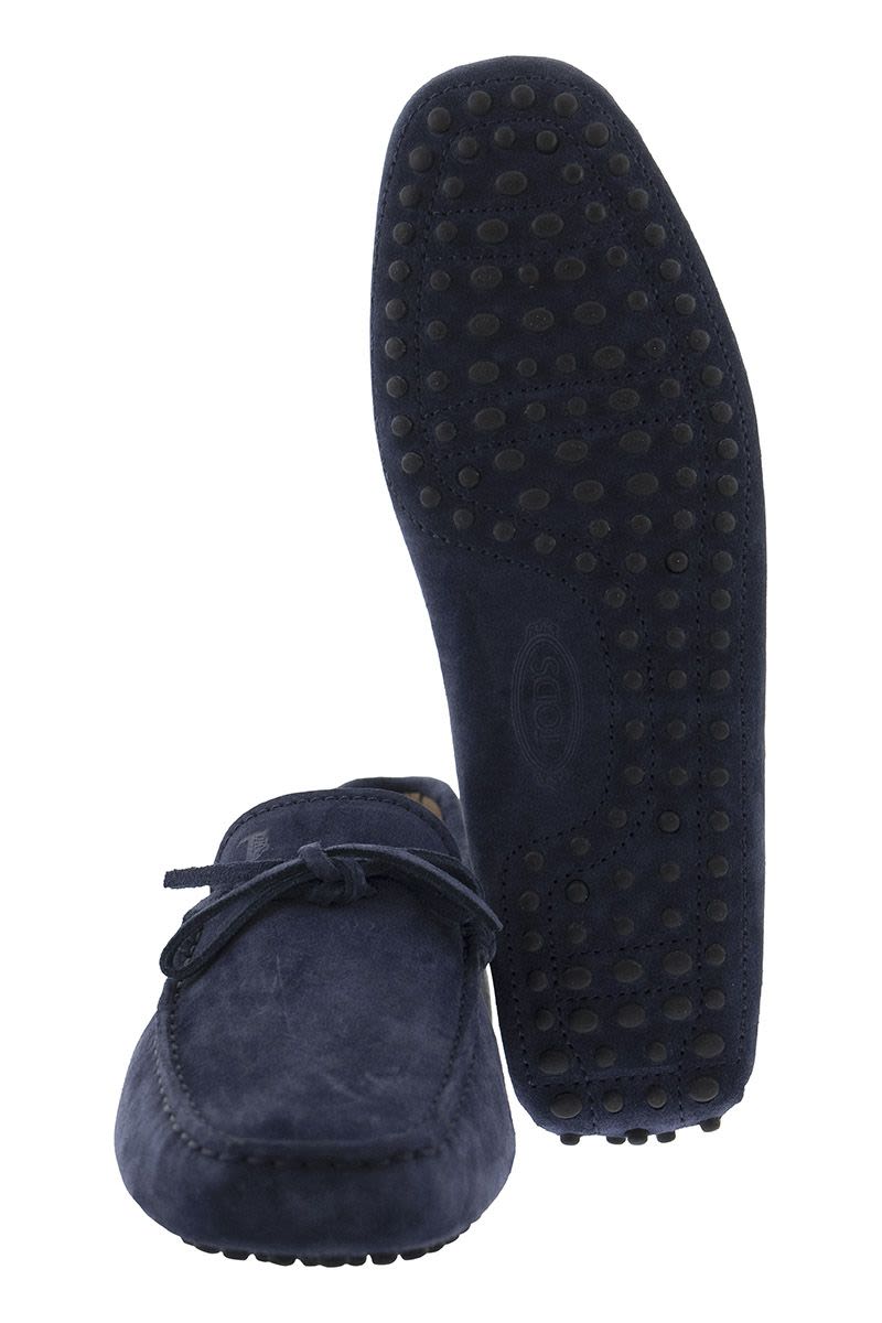 TOD'S Men's Suede Moccasin Driving Shoes