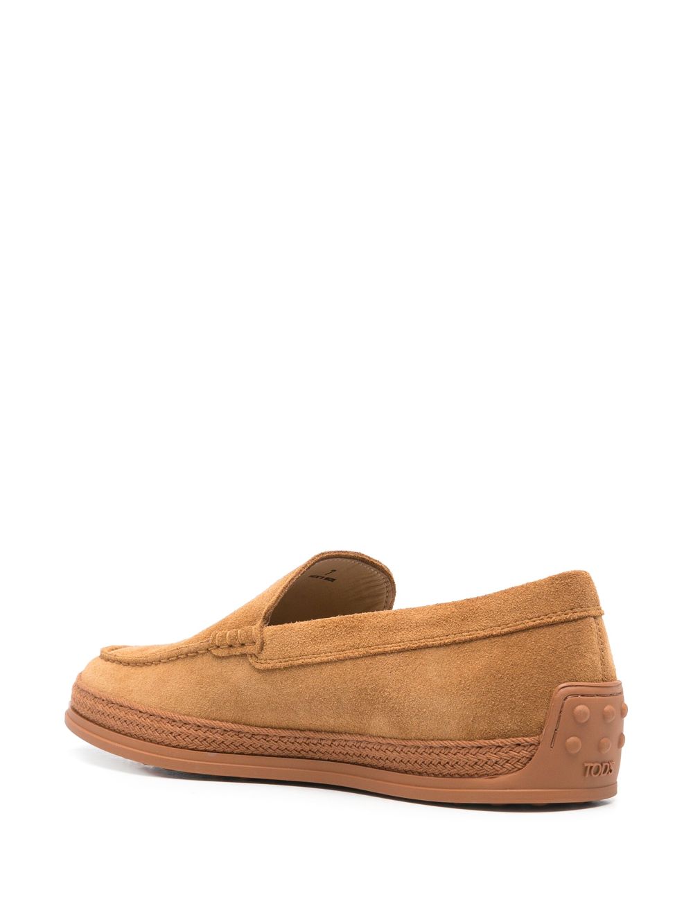 TOD'S Men's Slip-On Moccasin Sneakers with Studded Sole