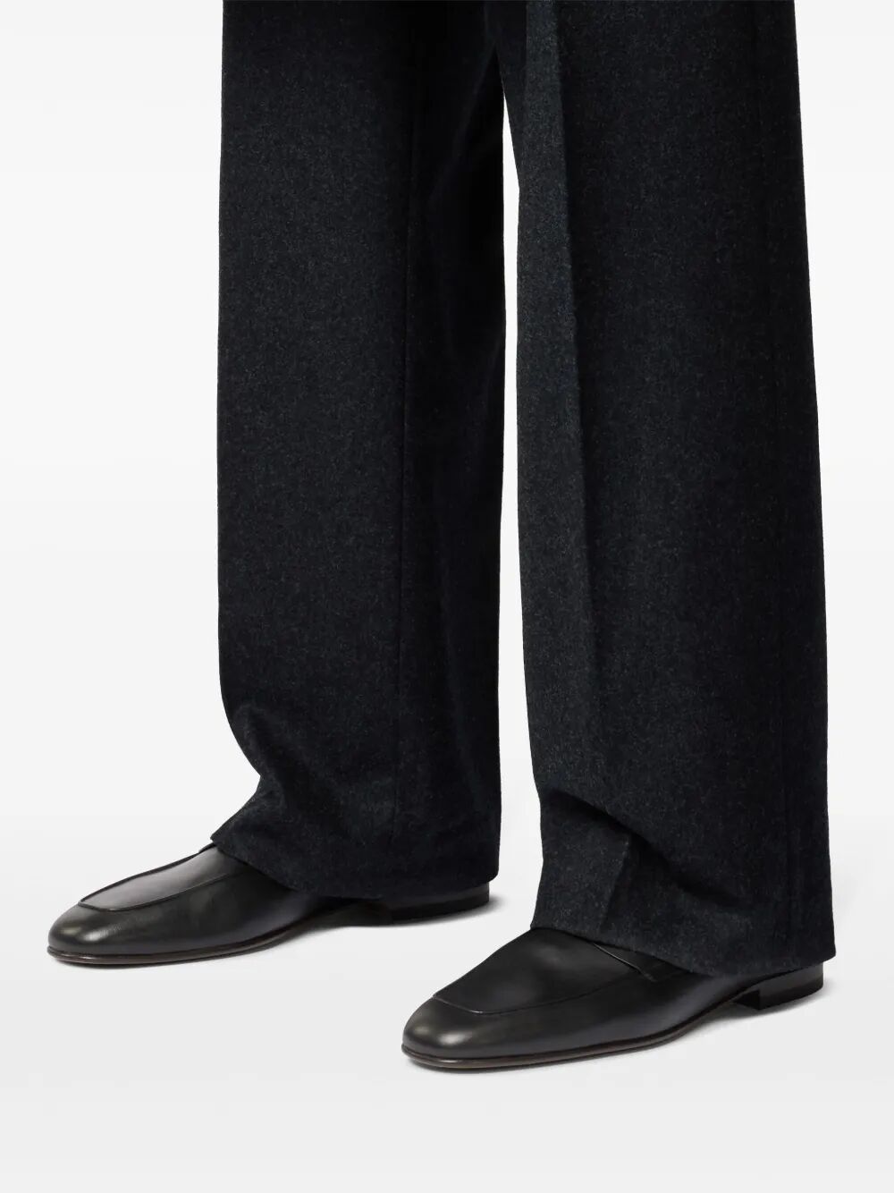 TOD'S Deconstructed Leather Loafers for Men