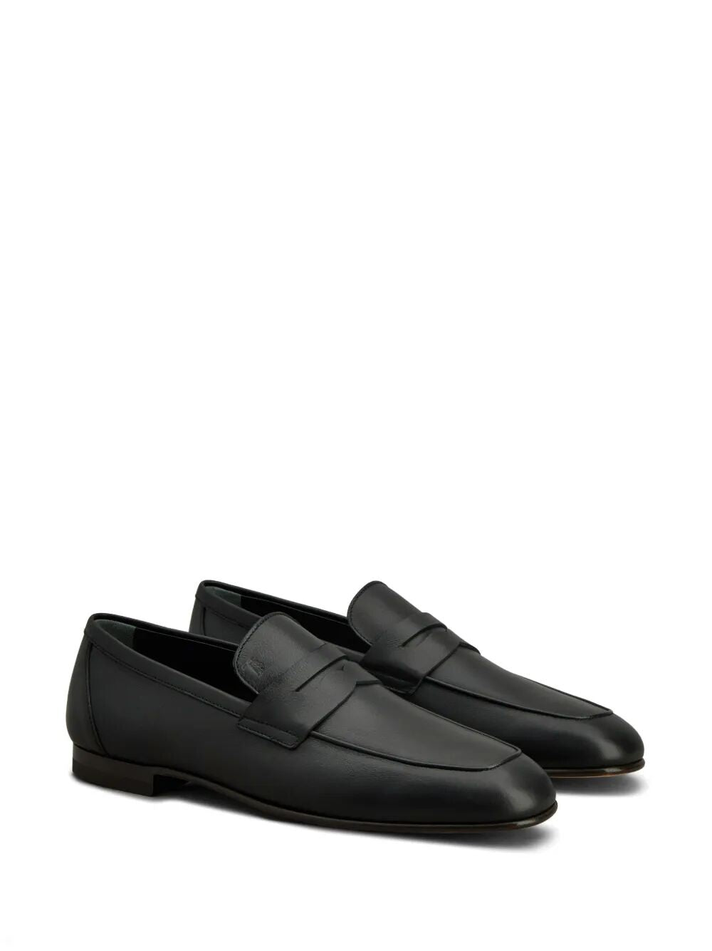 TOD'S Deconstructed Leather Loafers for Men