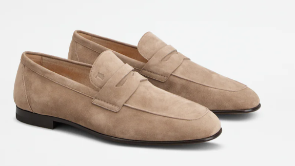 TOD'S Men's Slip-On Leather Moccasins