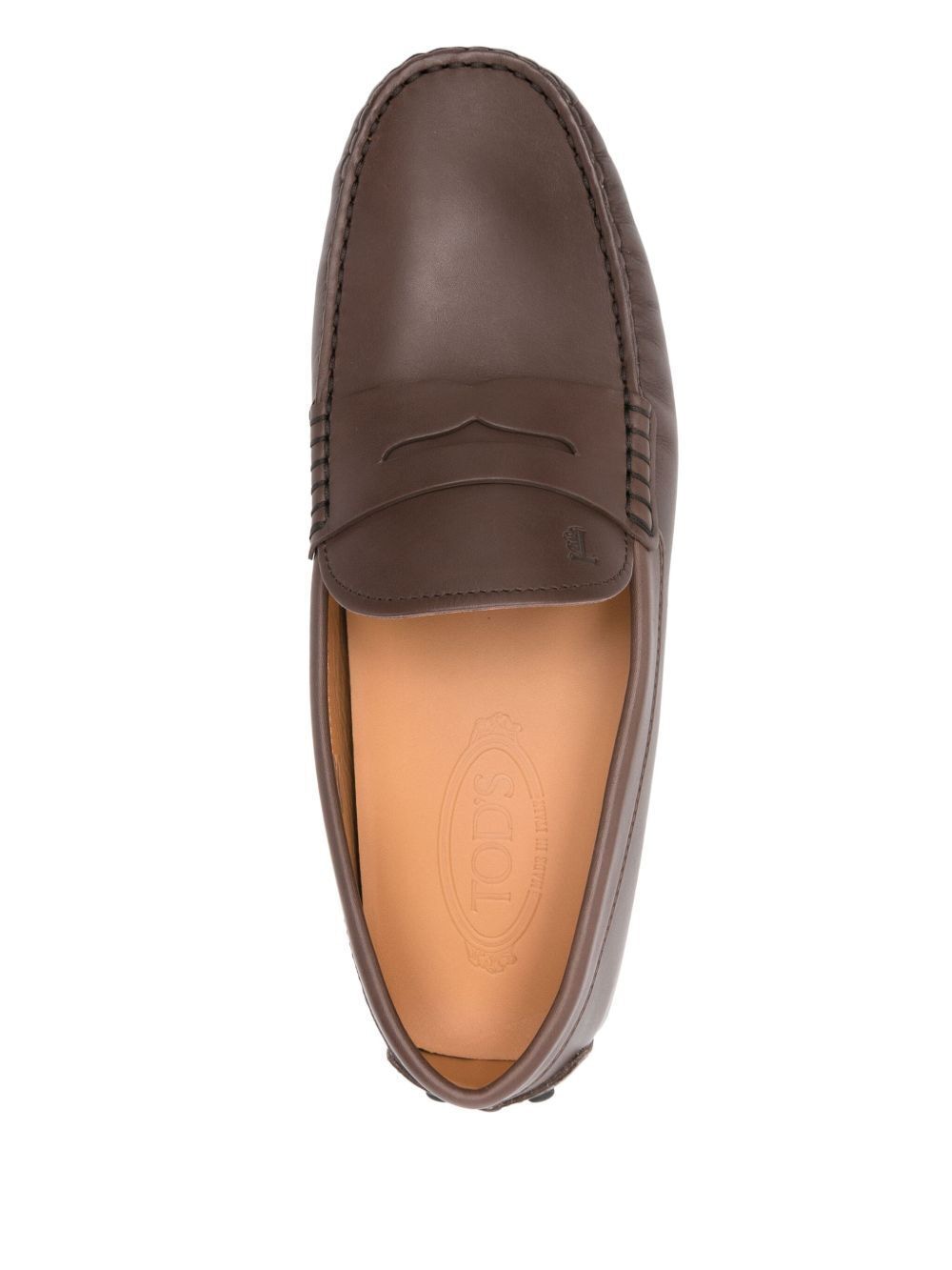 TOD'S Smooth Leather Driving Loafers for Men