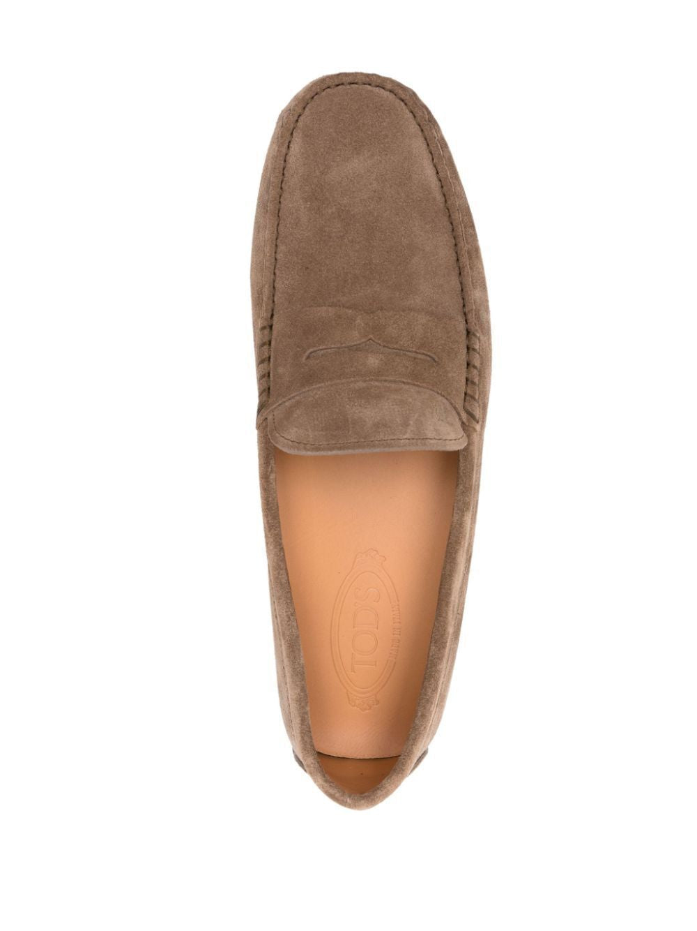 TOD'S Men's Suede Loafers - MOCASSINO Style