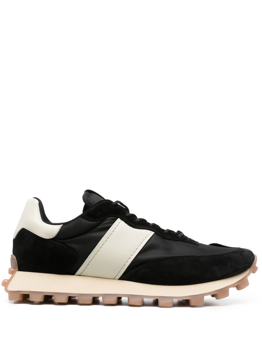 TOD'S Men's Suede Stripe-Detail Sneakers