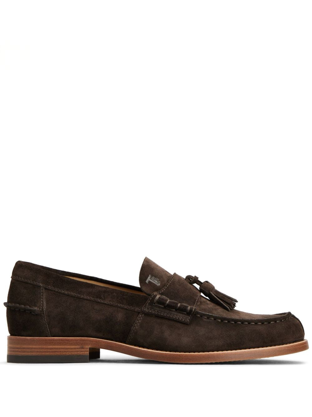 TOD'S Classic Suede Loafers with Tassels for Men