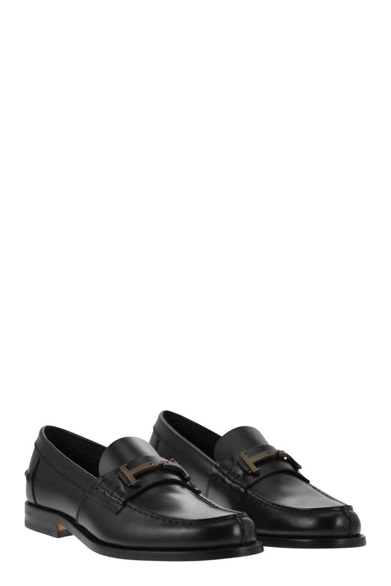 TOD'S Timeless Leather Loafer T - 2.5 cm Heel