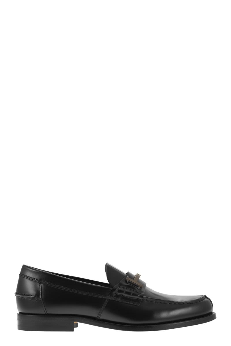 TOD'S Timeless Leather Loafer T - 2.5 cm Heel