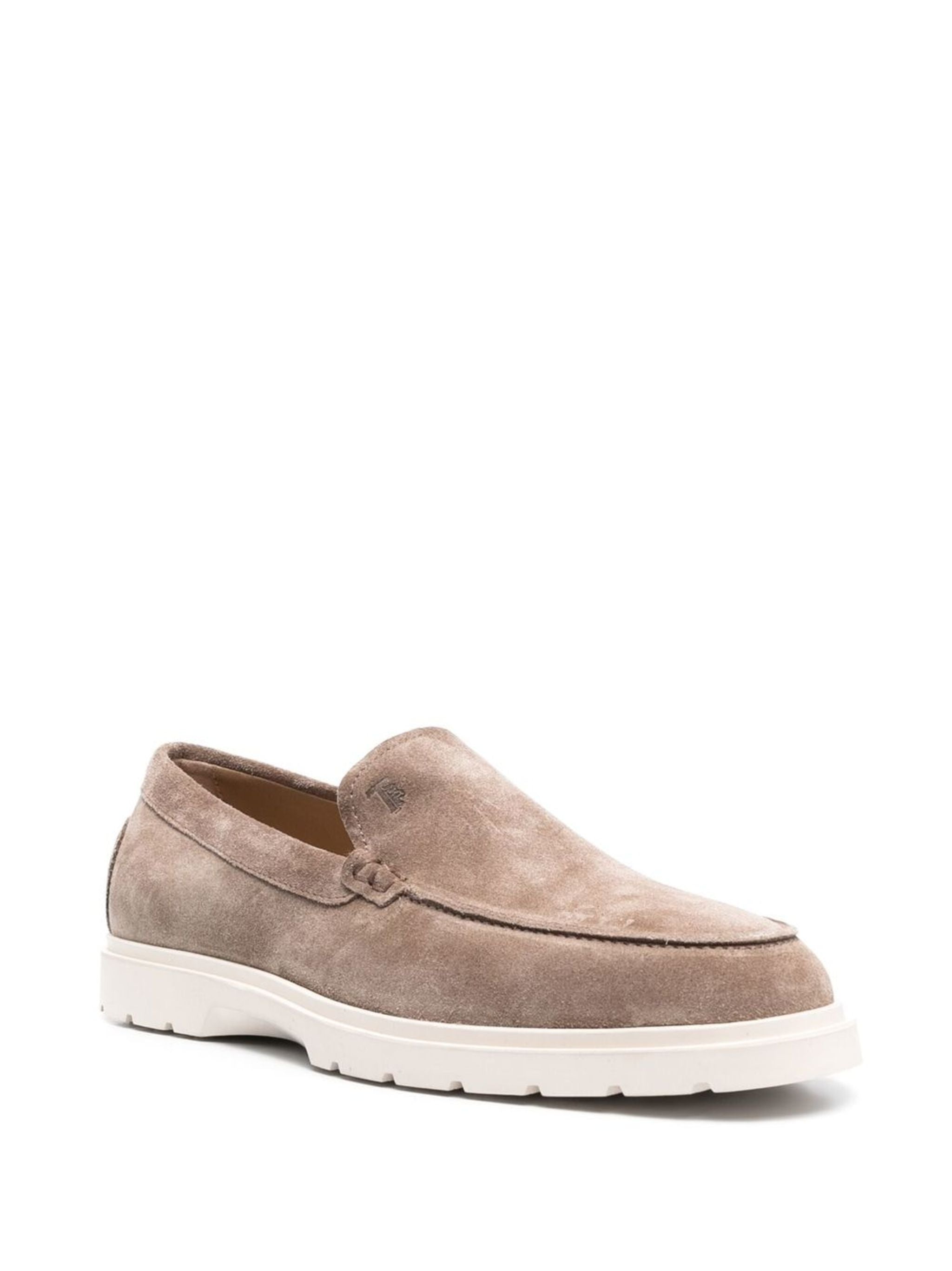 TOD'S Men's Suede Moccasin Slipper