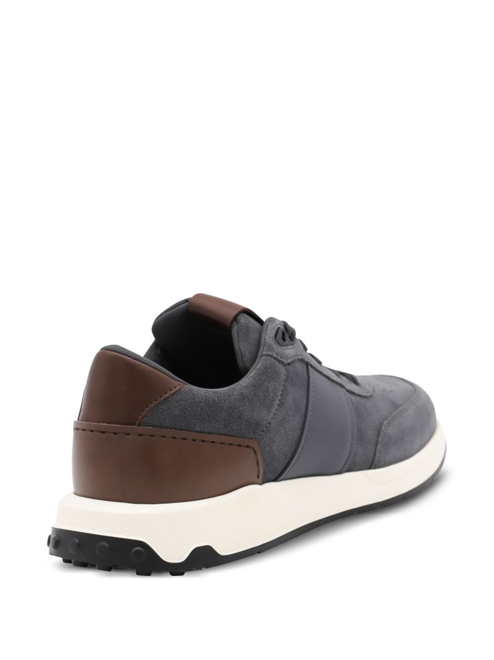 TOD'S Men's 100% Leather Lace-Up Sneakers