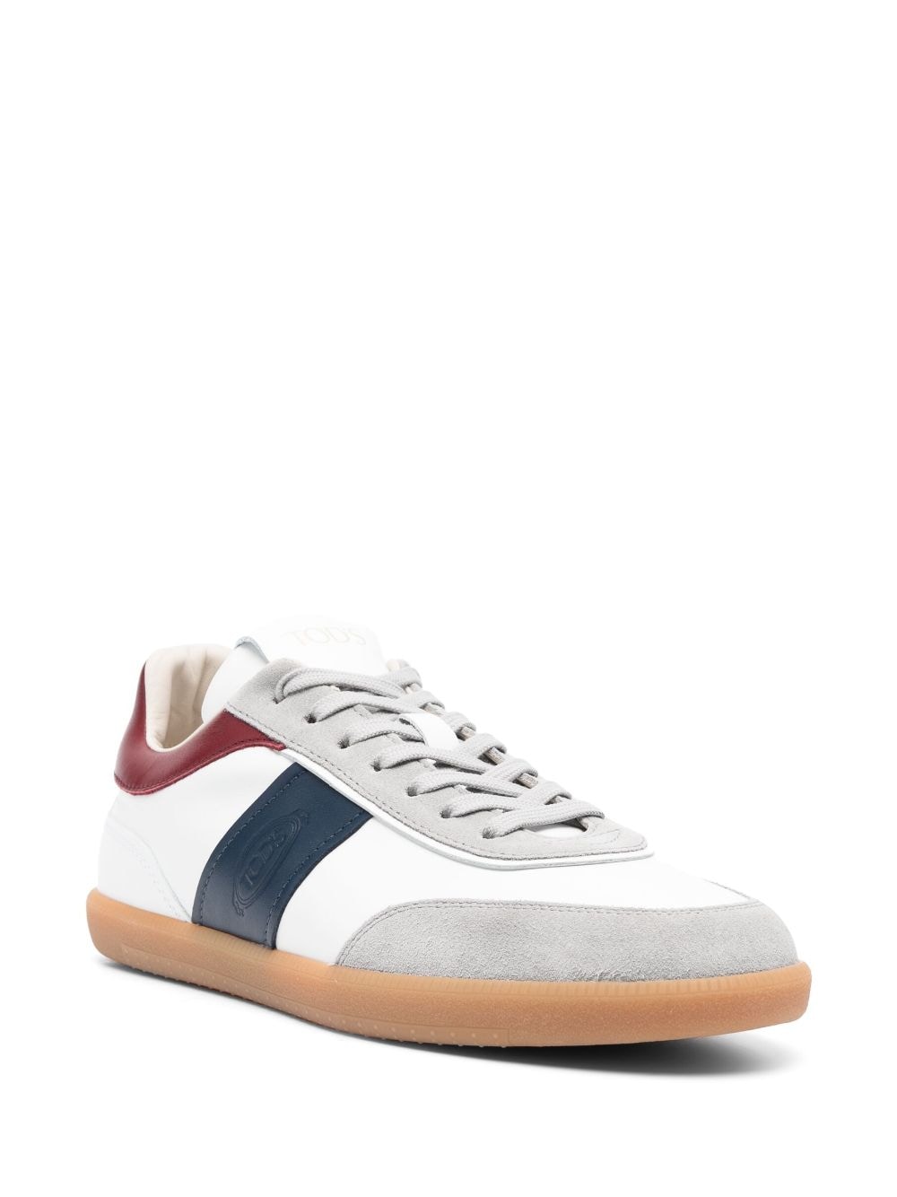 TOD'S Luxurious Leather Tab Sneaker