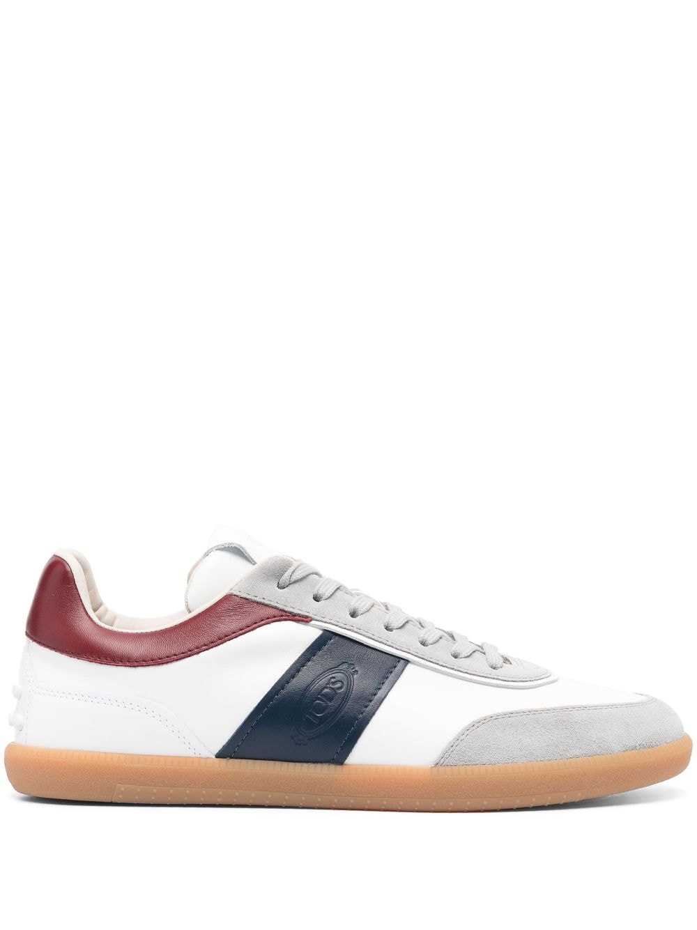 TOD'S Luxurious Leather Tab Sneaker