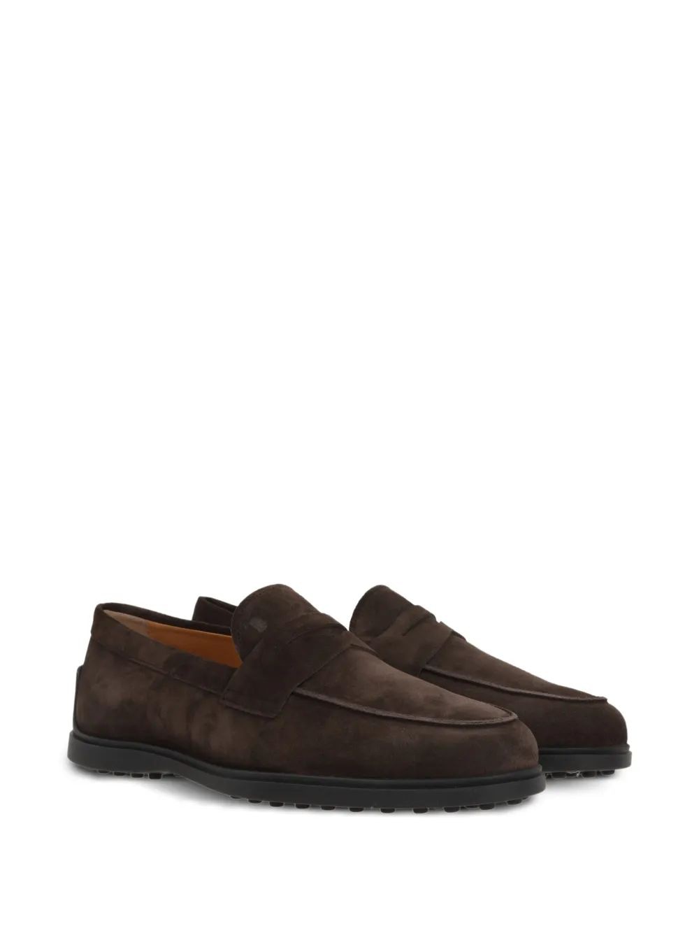 TODS Men's Leather Moccasin Footwear