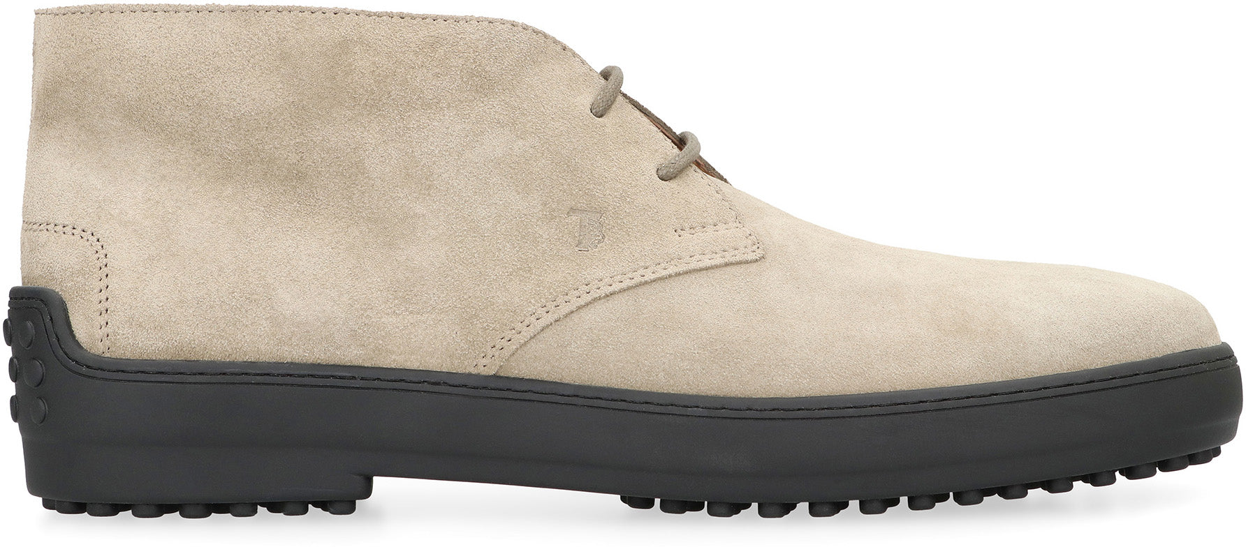 TOD'S Winter Rubber Suede Ankle Boots