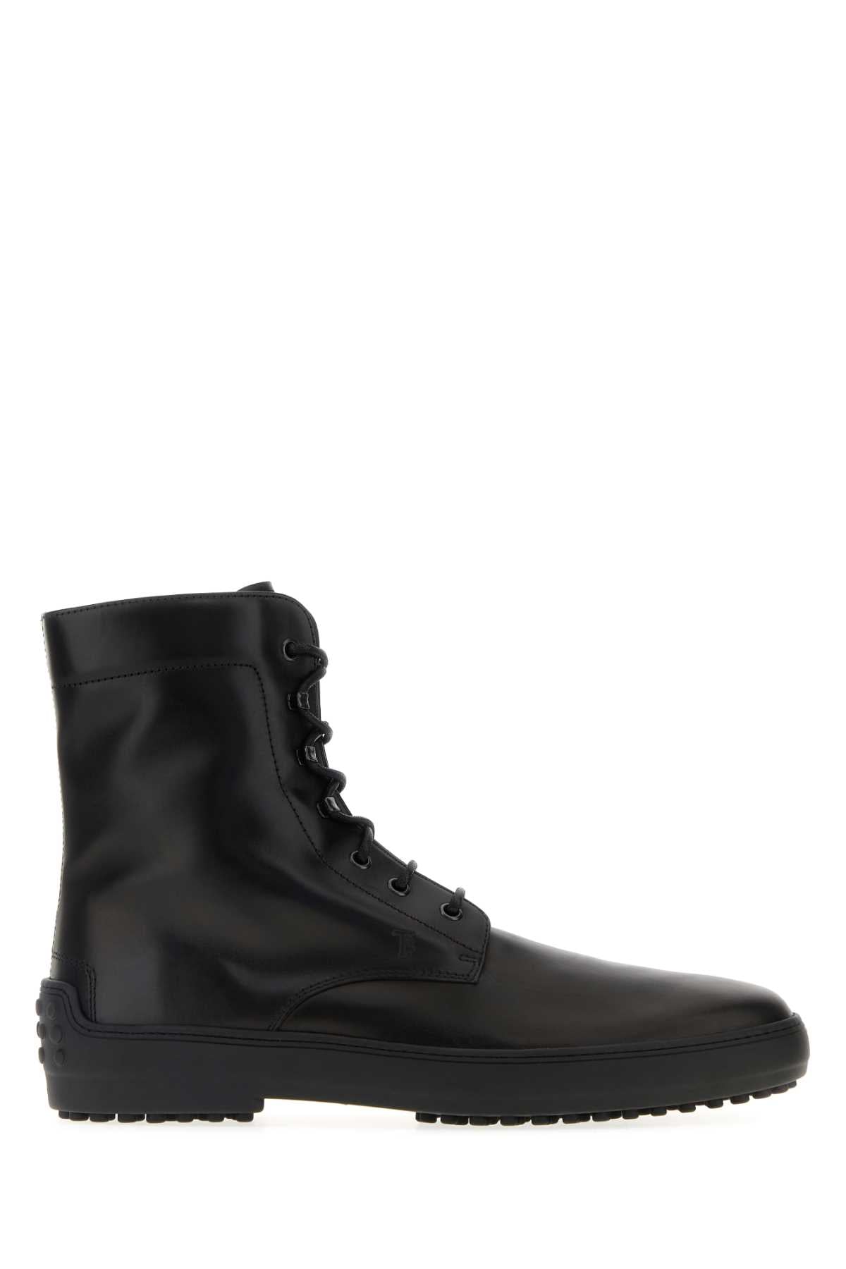 TOD'S Men's Leather Ankle Boots - FW25 Collection