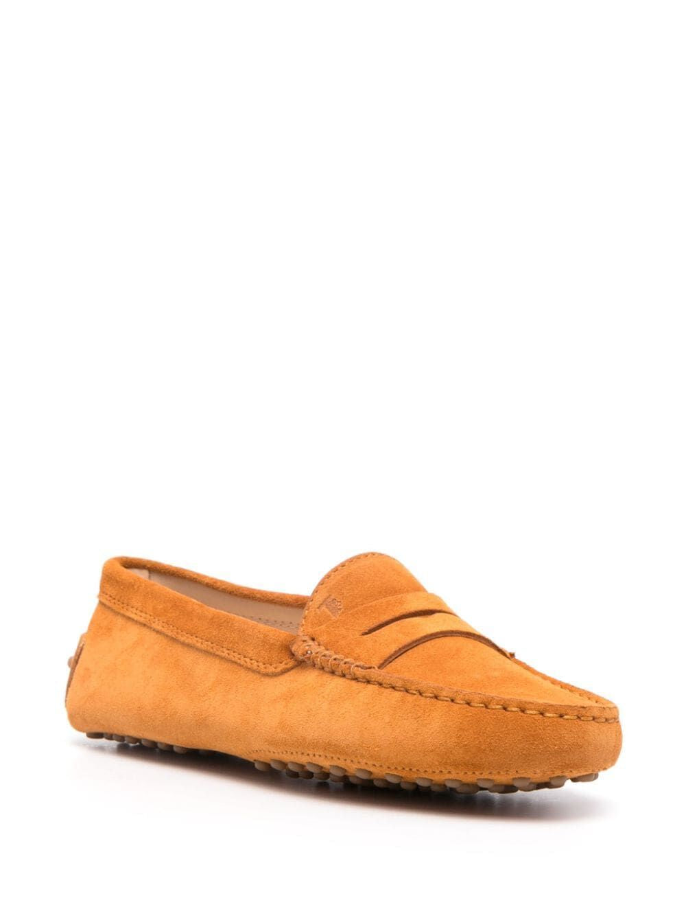 TOD'S Women's Suede Rubber Loafers